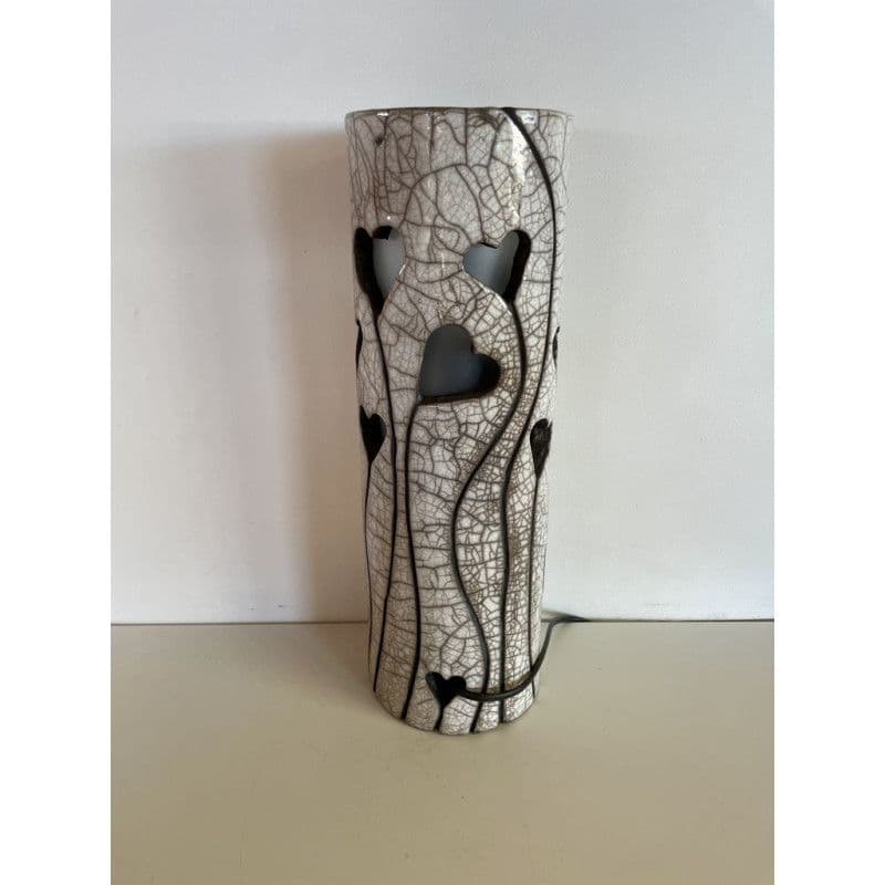 Heart Lamp in Raku Ceramic — 8
