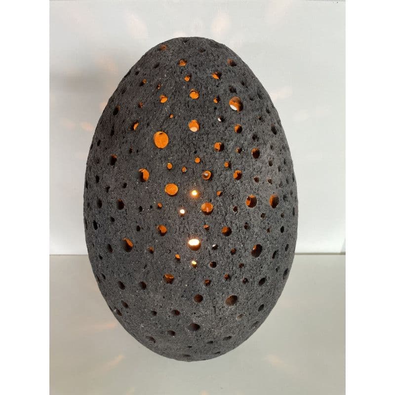 Raku Ceramic Decorative Mineral Lamp — 1