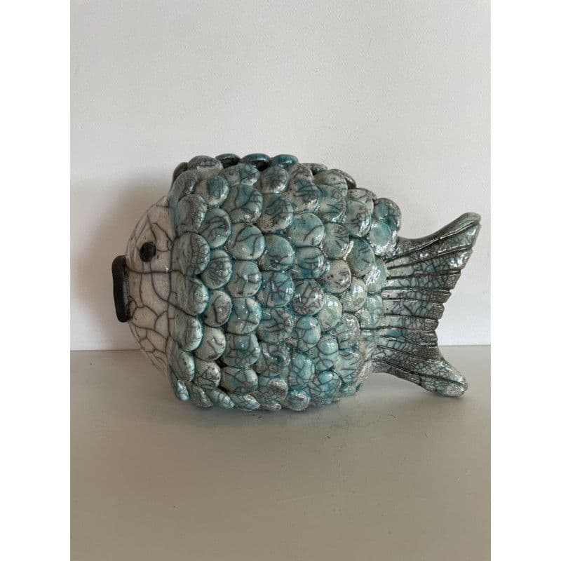 Poisson "Rigolo" Céramique Raku — 2