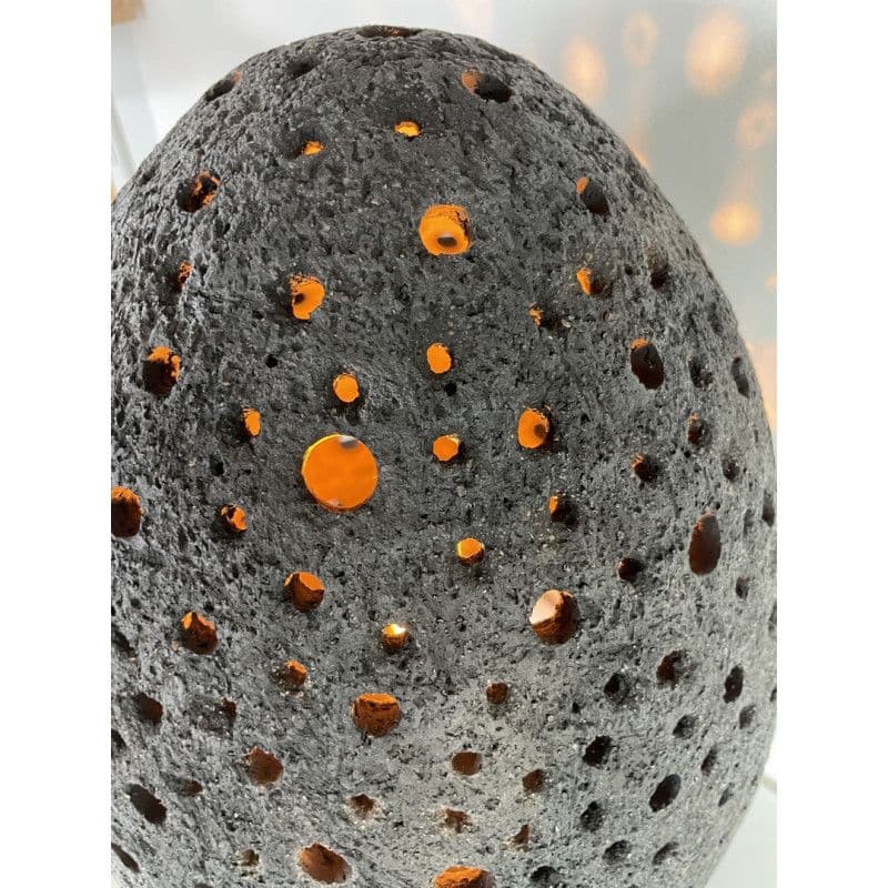 Raku Ceramic Decorative Mineral Lamp — 3