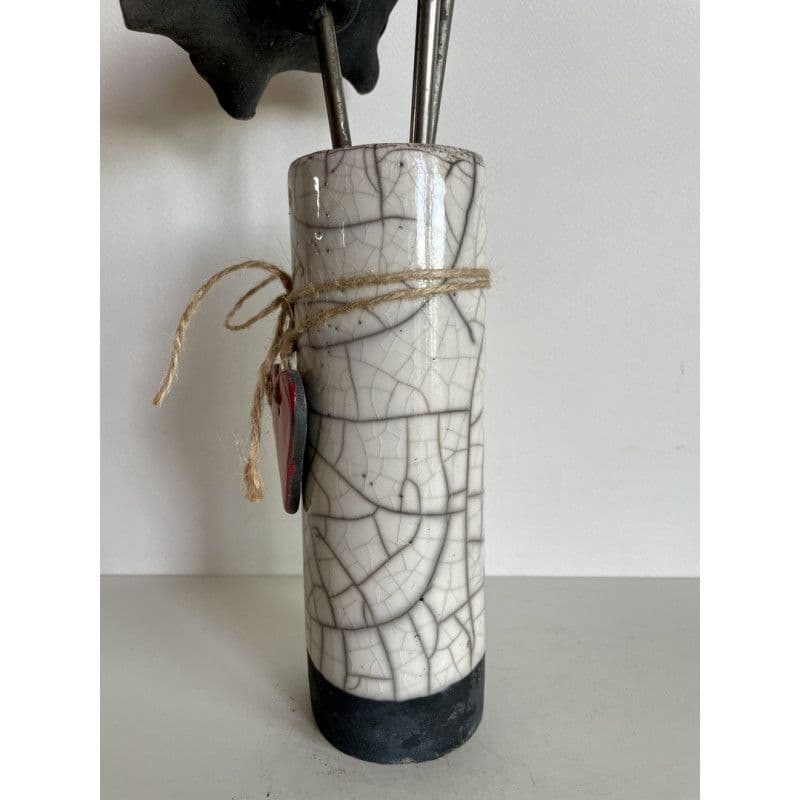 Floral Composition Raku Ceramic — 8