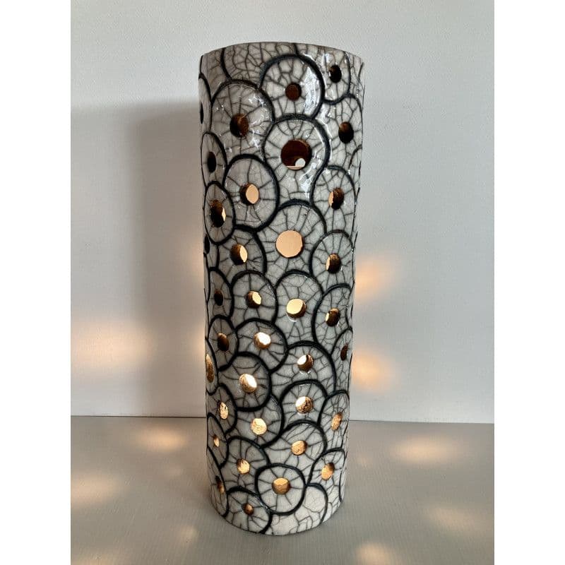 Lampe "Diane" en Céramique Raku — 1