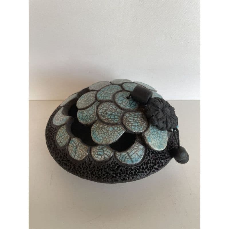 Boîte Ronde Céramique Raku — 4