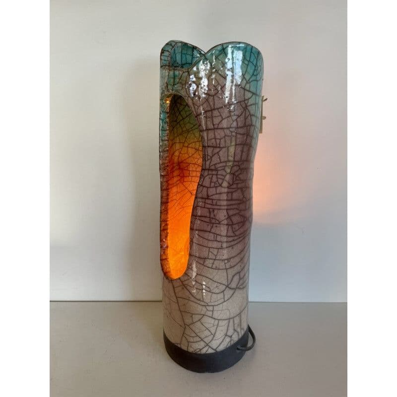 Lamp "Victoire" Ceramic Raku Two-tone — 6