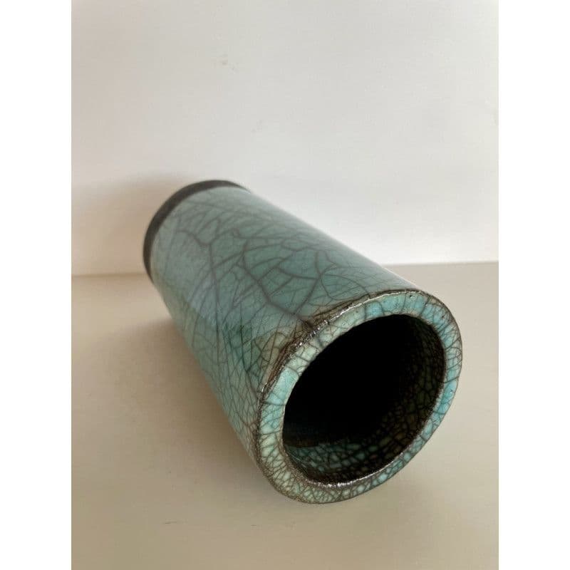 Vase céramique raku "Lagon" — 6