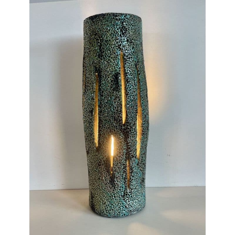 Lampe "Contemporaine" Céramique Raku — 1