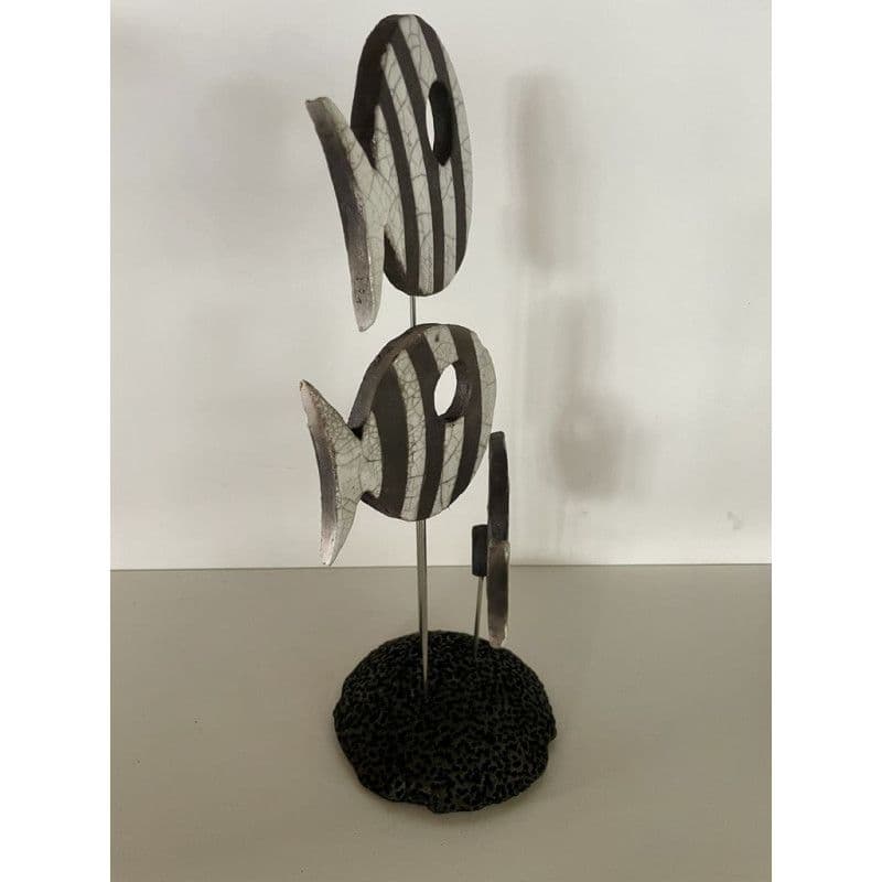 Banc de Poissons Céramique Raku — 7