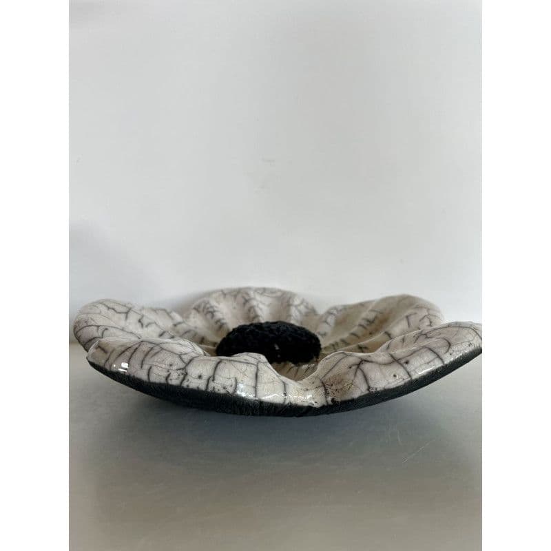 Fleur décorative ou Vide Poche Céramique Raku — 1