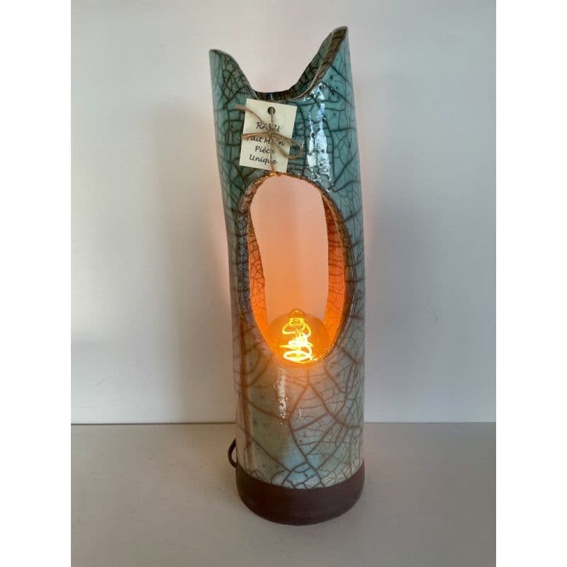 Lamp "Victoire" Ceramic Raku Two-tone — 7