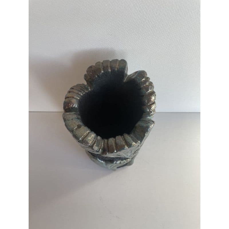 Vase "Ginkgo" Céramique Raku — 7