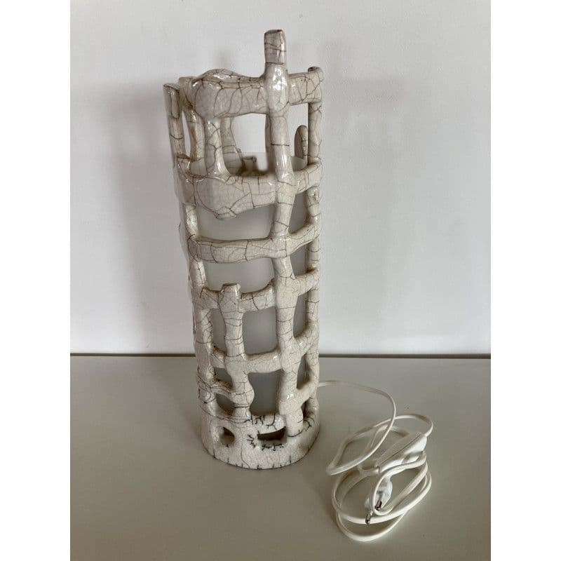 Lampe céramique raku "tresse" — 6