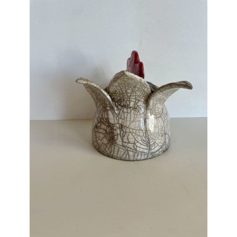 Boîte céramique raku "Poule" — 5