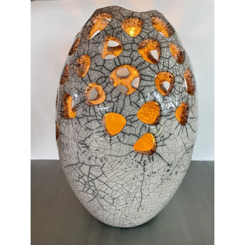 "Bellissima" Lamp in Raku Ceramic — 3