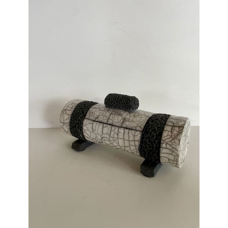 "Christina" Box in Raku Ceramic — 8
