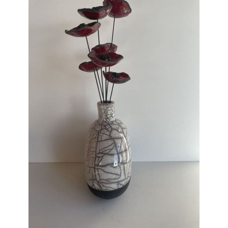 Composition Florale Céramique Raku — 3