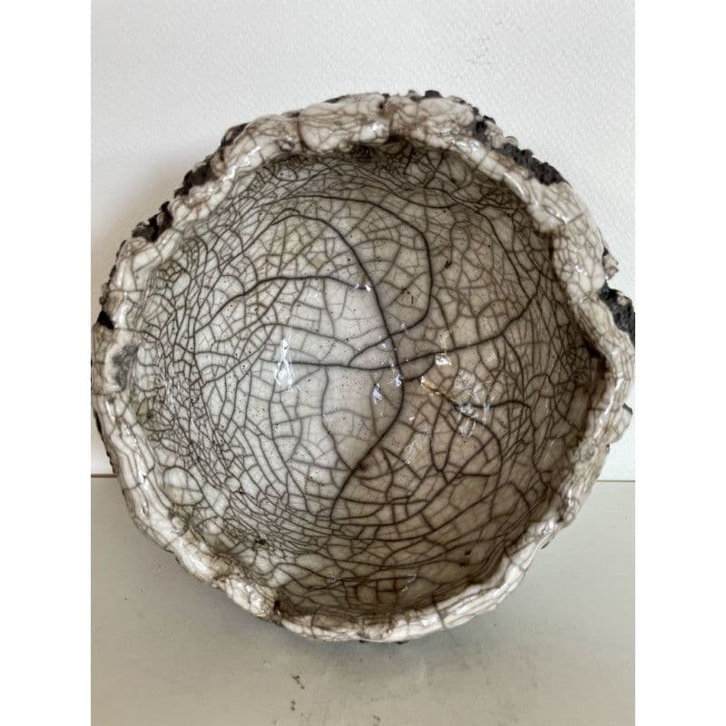 Bowl “Dentelle” Ceramic Raku — 7