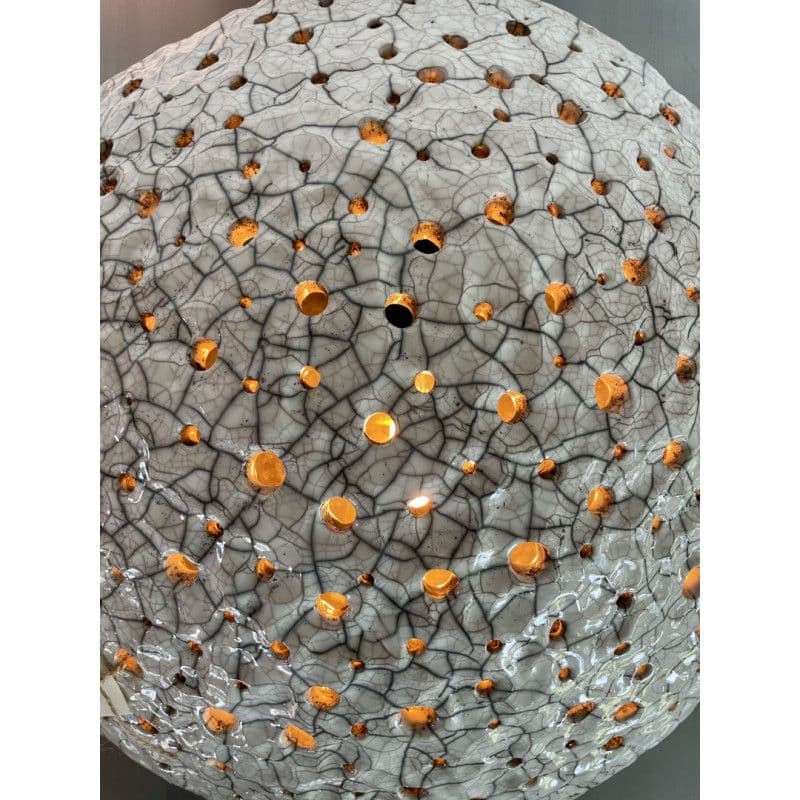 Lampe "Angélique" en Céramique Raku — 3