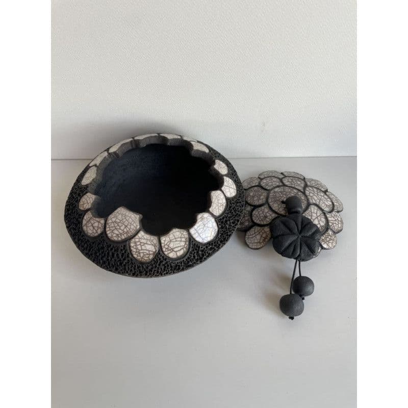 Boîte Ronde "Sofia" Céramique Raku — 5
