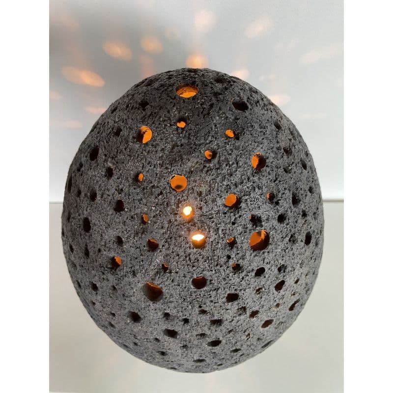 Raku Ceramic Decorative Mineral Lamp — 2