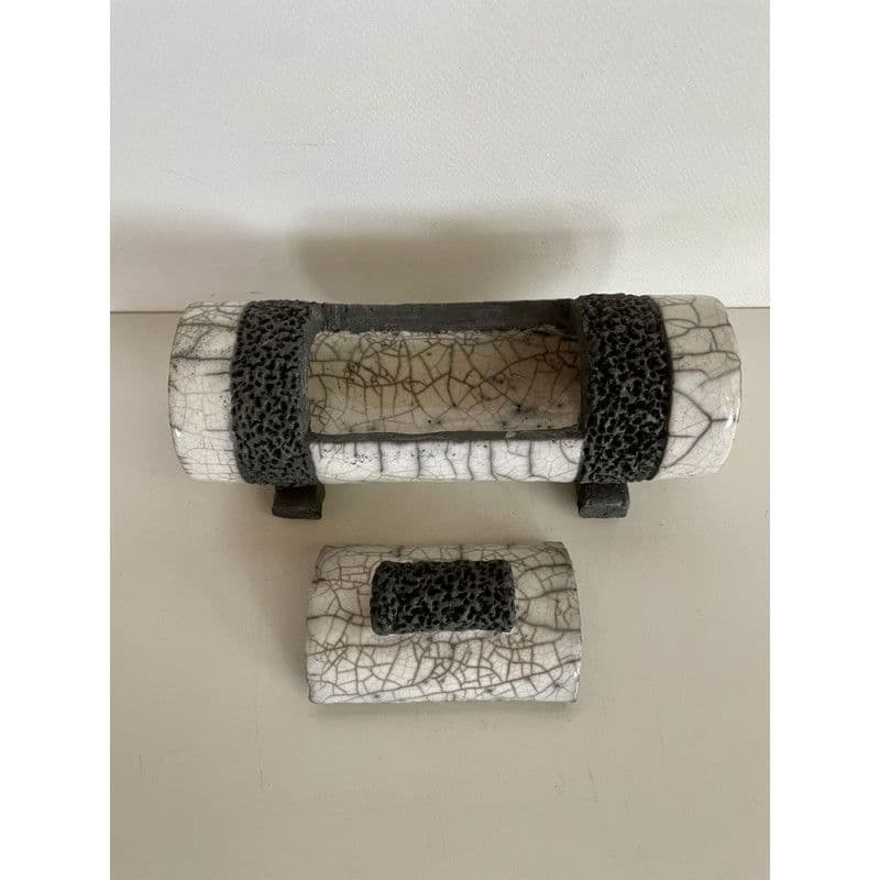 "Christina" Box in Raku Ceramic — 5