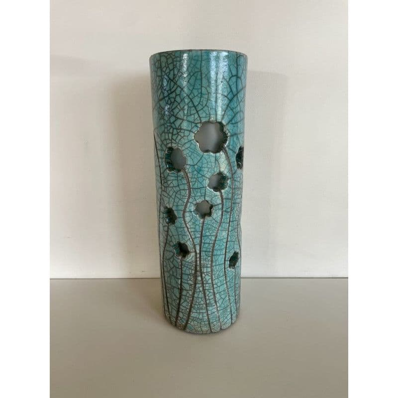 Lampe "Fleurs" céramique Raku — 7