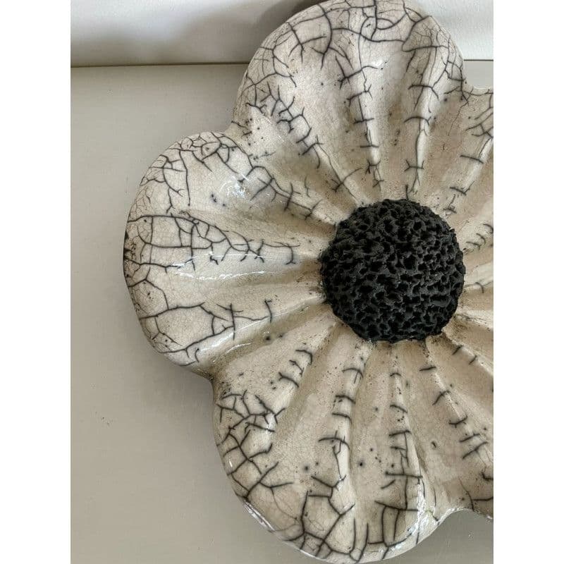 Fleur décorative ou Vide Poche Céramique Raku — 3