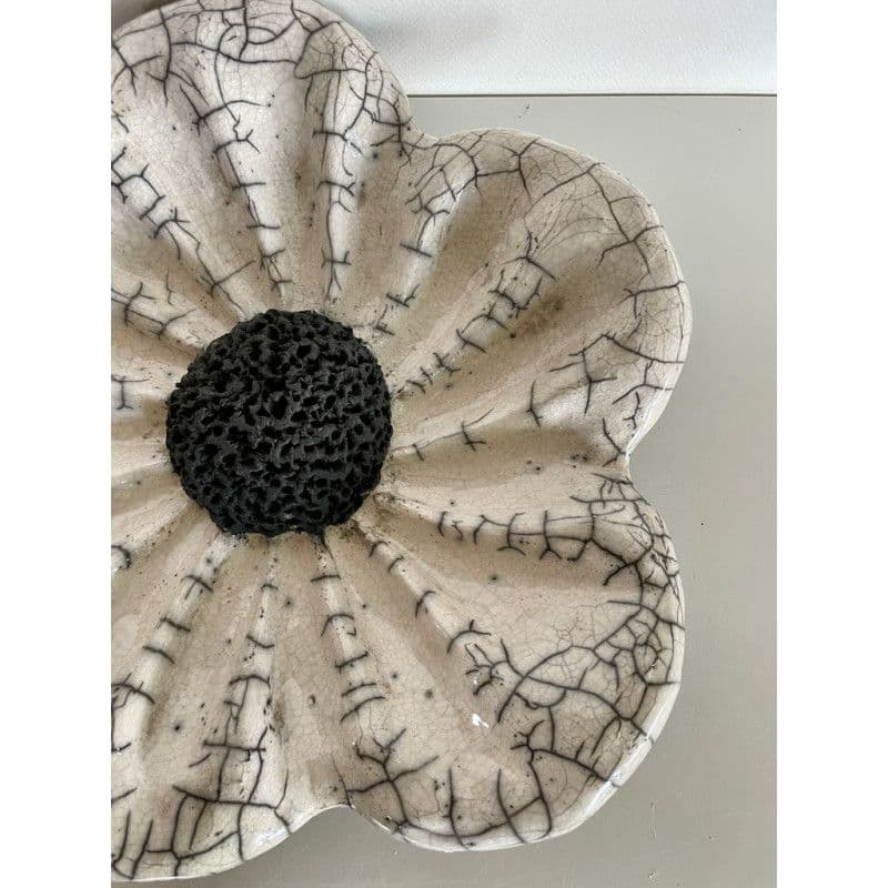 Fleur décorative ou Vide Poche Céramique Raku — 4