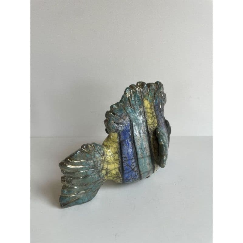 Poisson "Irisé" Céramique Raku — 4