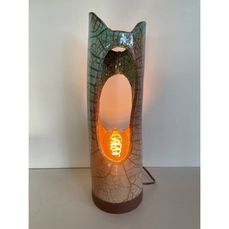 Lamp "Victoire" Ceramic Raku Two-tone — 5