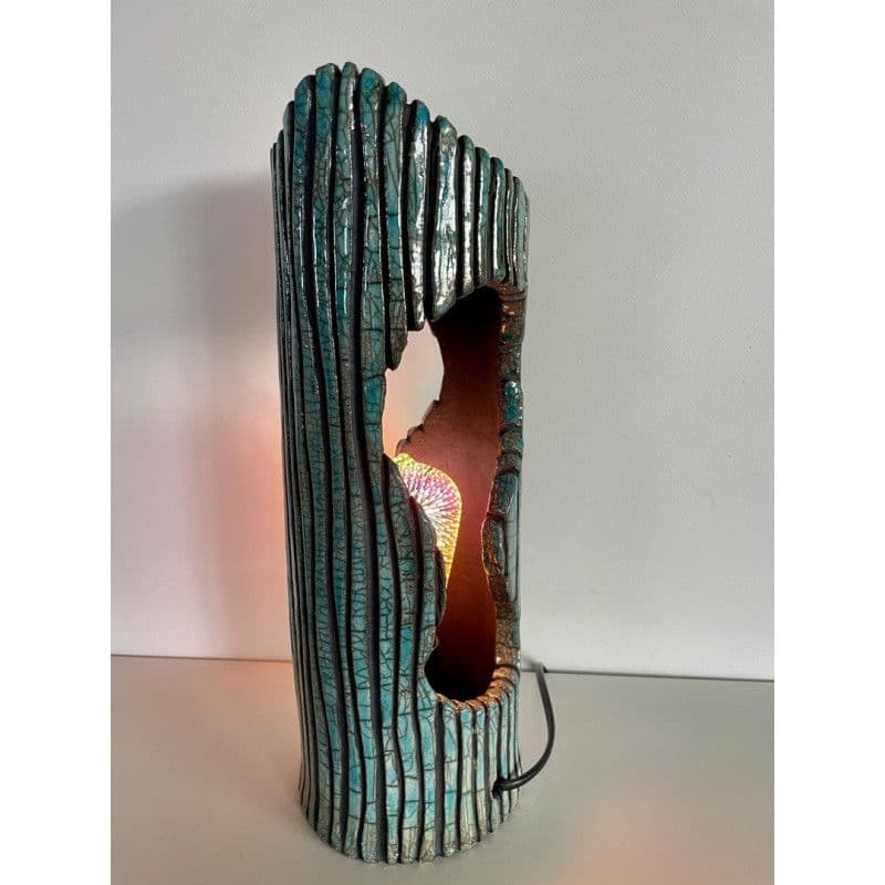 Lampe "Séraphine" Céramique Raku — 6