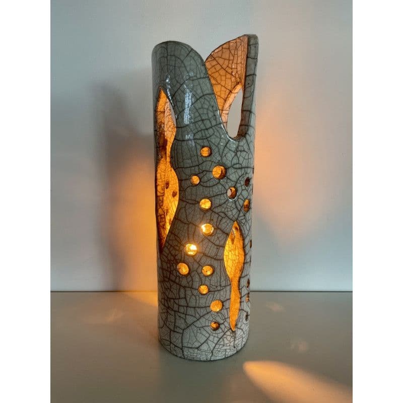 Lamp "Douce" Raku Ceramic — 3