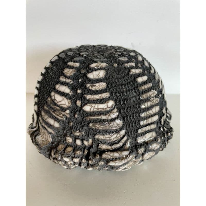 Bowl “Dentelle” Ceramic Raku — 8