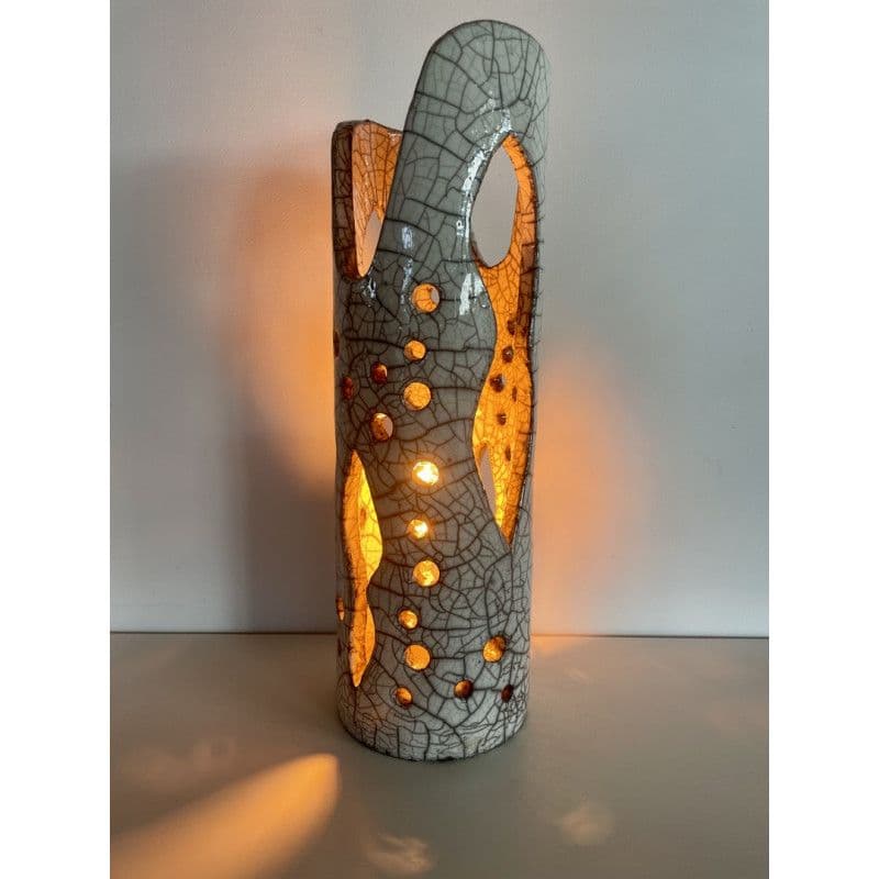 Lamp "Douce" Raku Ceramic — 2