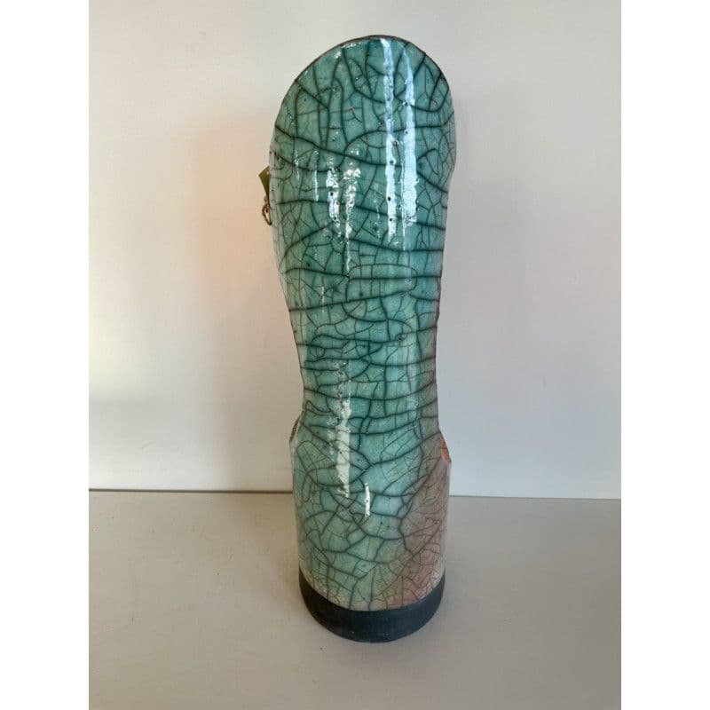 Lamp "Victoire" Ceramic Raku Two-tone — 4