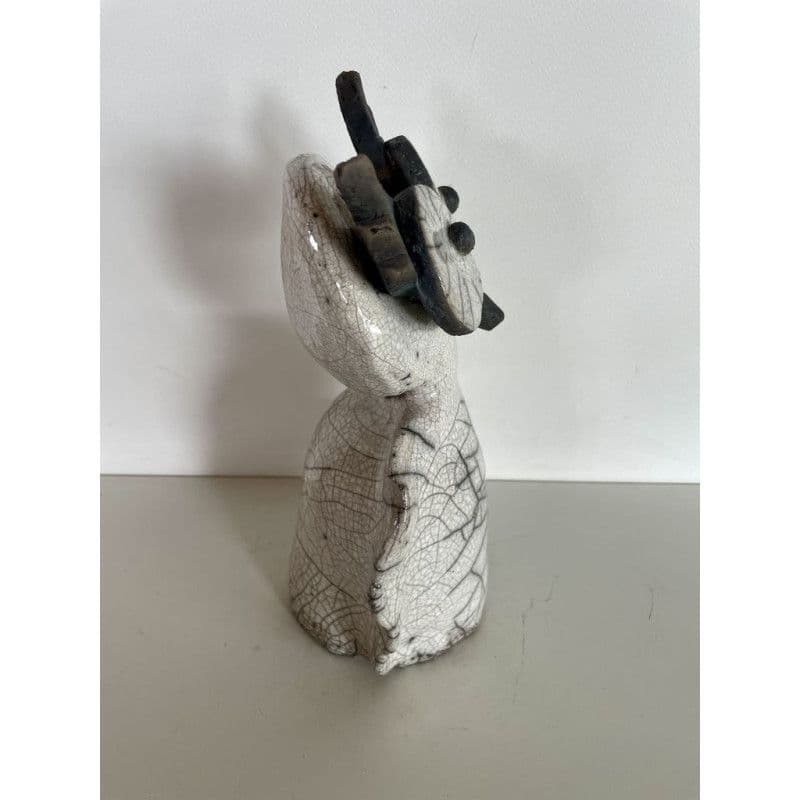 Chouette céramique raku "GM" — 4