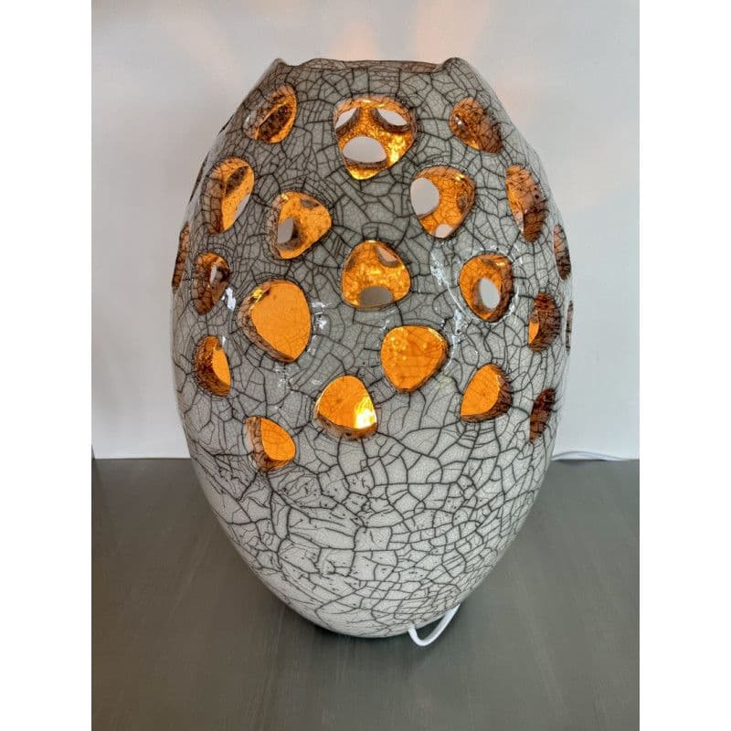 "Bellissima" Lamp in Raku Ceramic — 6