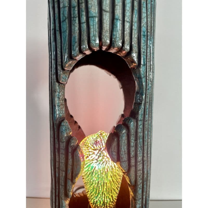 Lampe "Séraphine" Céramique Raku — 8
