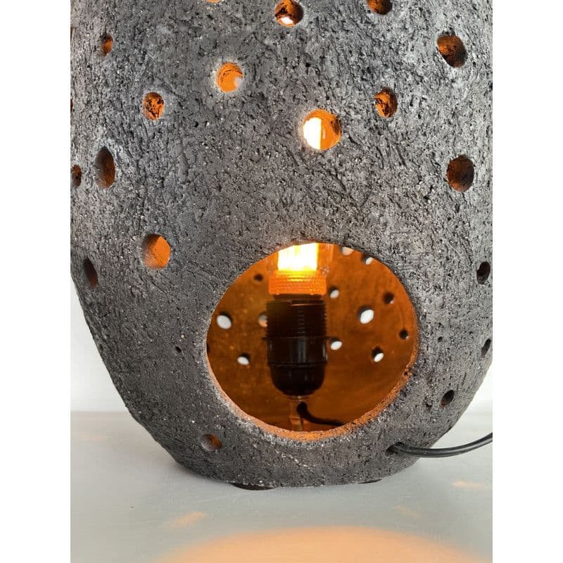 Raku Ceramic Decorative Mineral Lamp — 5