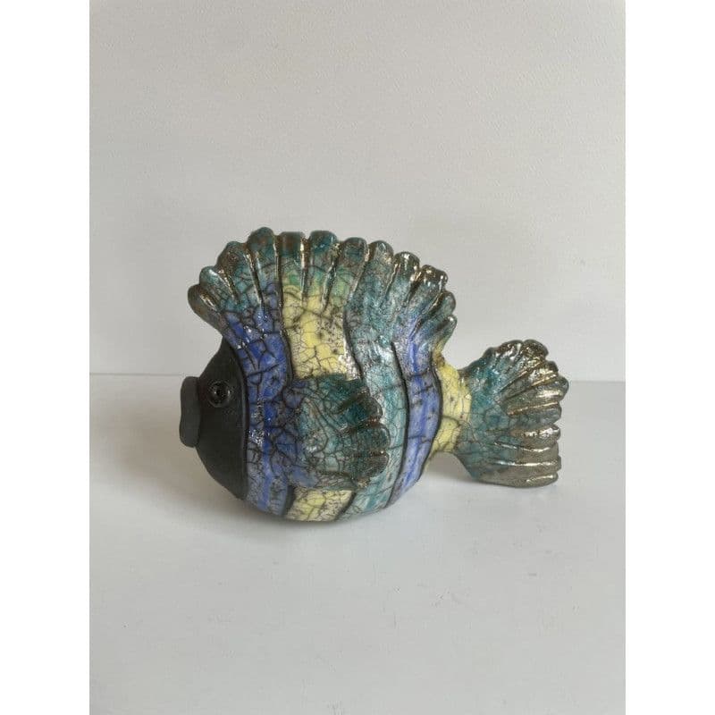 Poisson "Irisé" Céramique Raku — 6