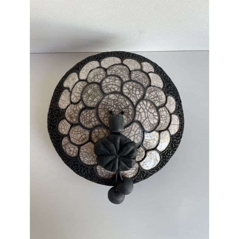 Boîte Ronde "Sofia" Céramique Raku — 4