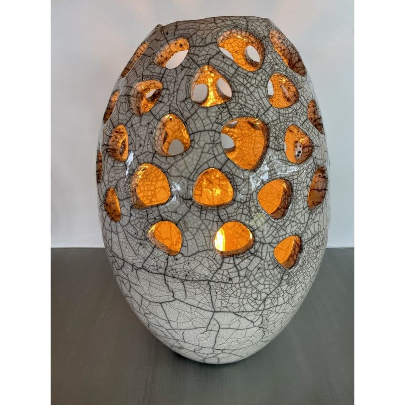 "Bellissima" Lamp in Raku Ceramic — 5