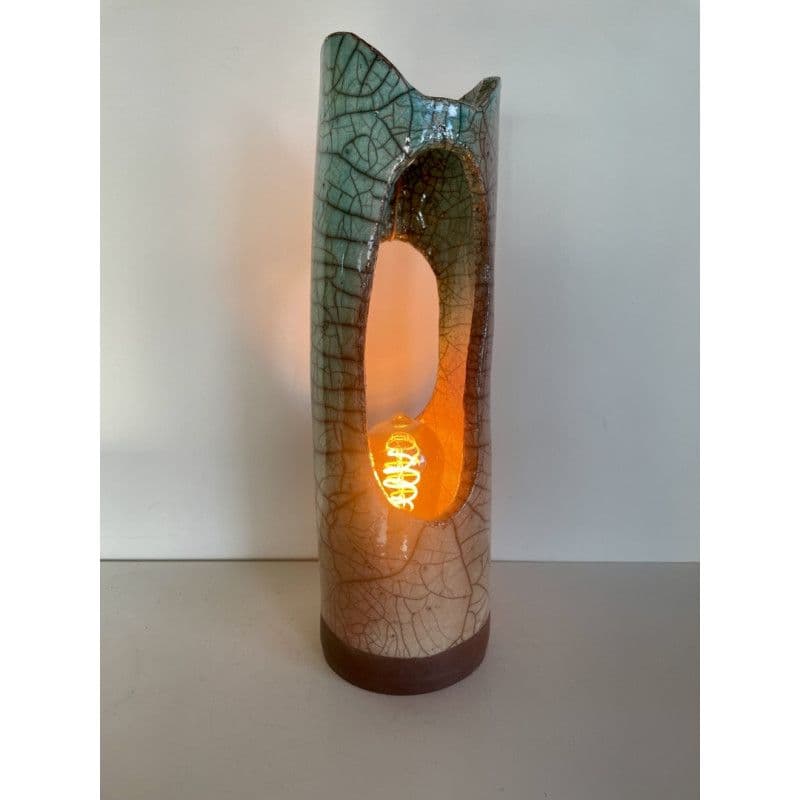 Lamp "Victoire" Ceramic Raku Two-tone — 1
