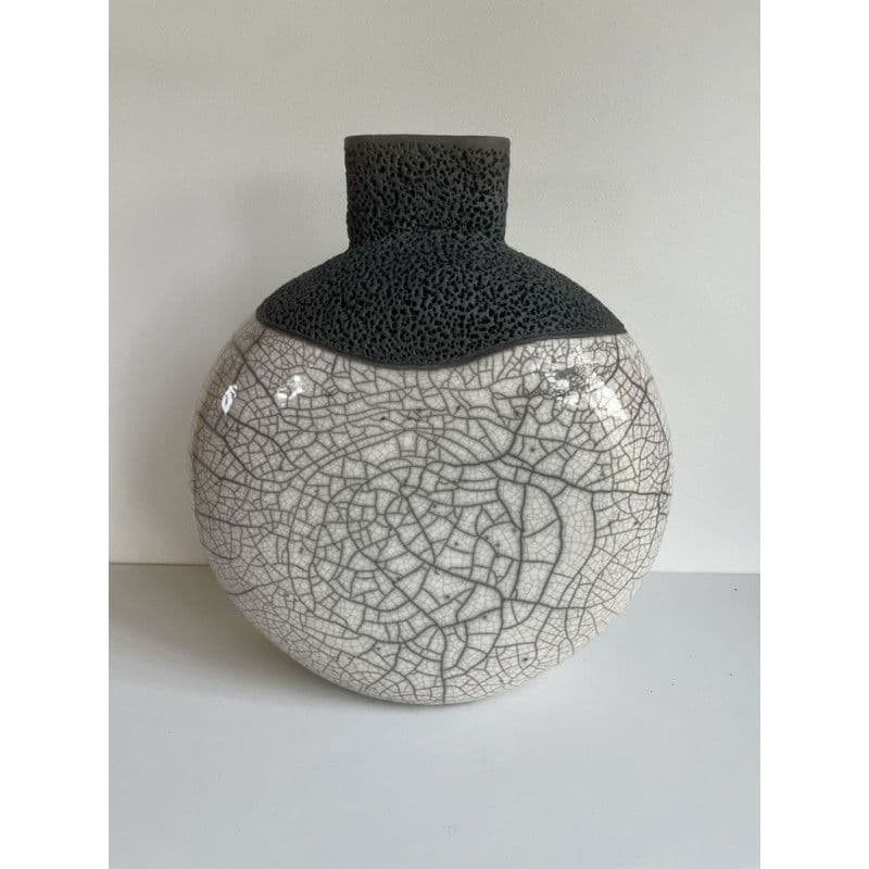 Grand Pièce Décorative Céramique Raku — 5