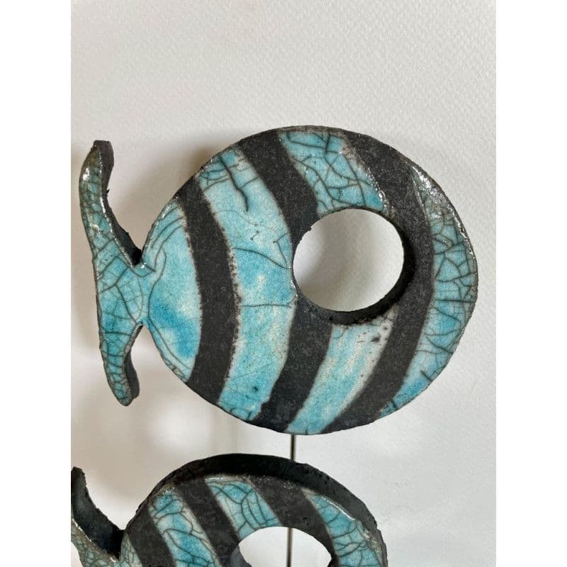 fishes Raku Ceramic — 2