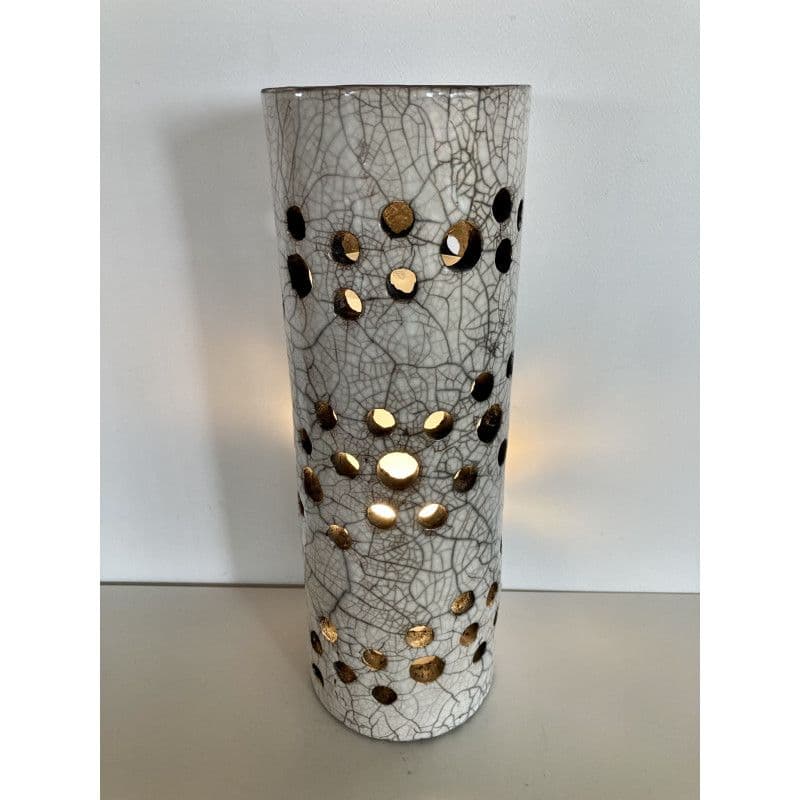 "Sofia" Lamp in Raku Ceramic — 5