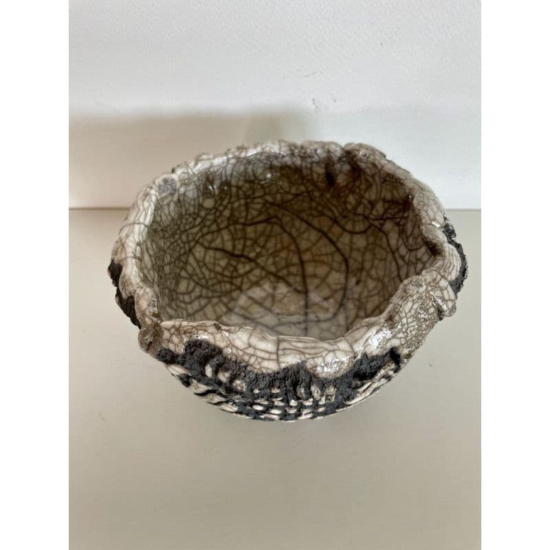 Bowl “Dentelle” Ceramic Raku — 6
