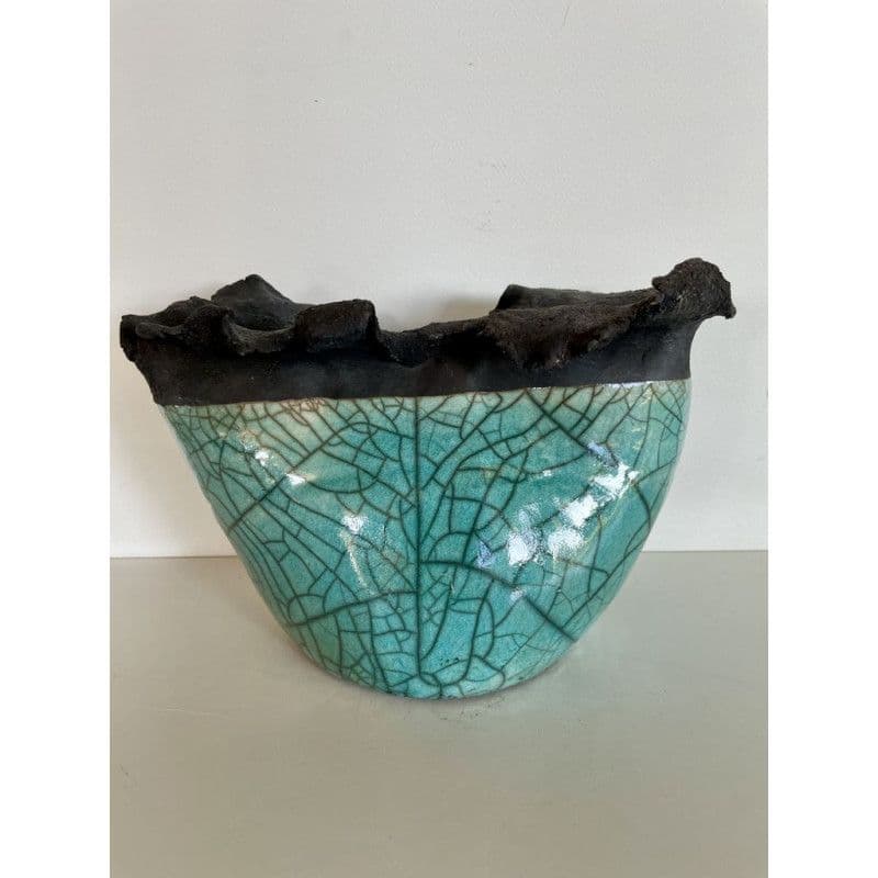 Vase "Amendine" Céramique Raku — 1