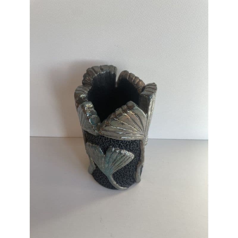 Vase "Ginkgo" Céramique Raku — 4