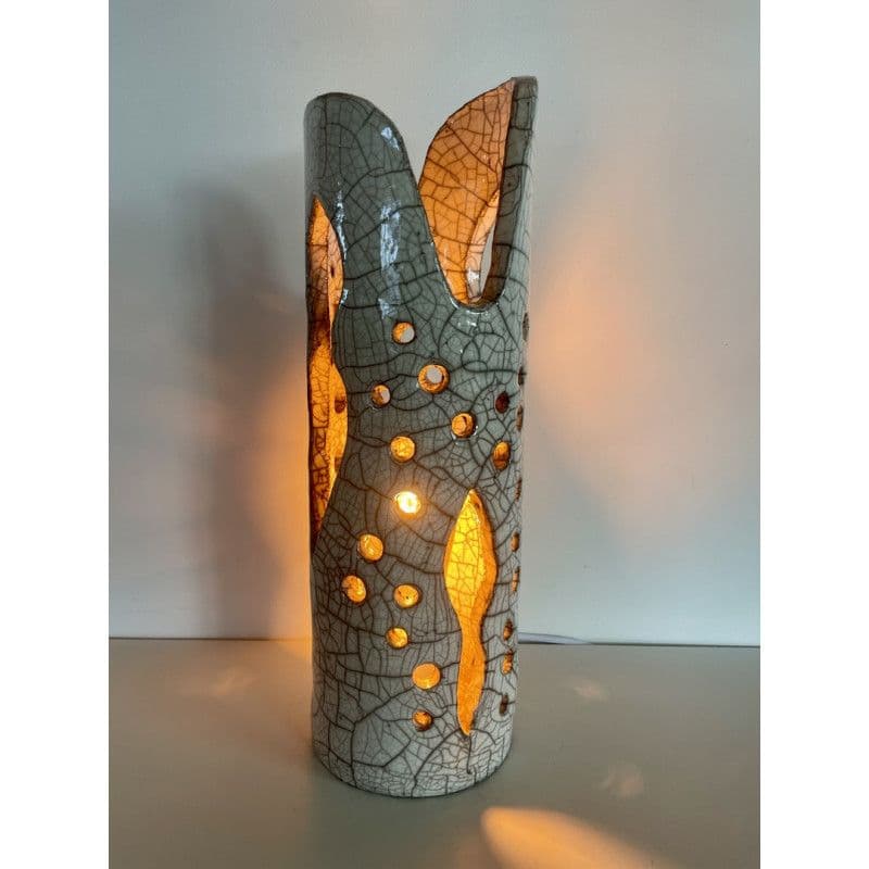 Lamp "Douce" Raku Ceramic — 6
