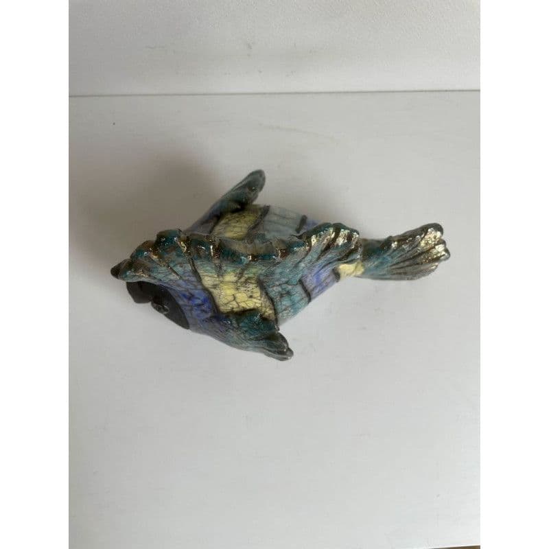 Poisson "Irisé" Céramique Raku — 7